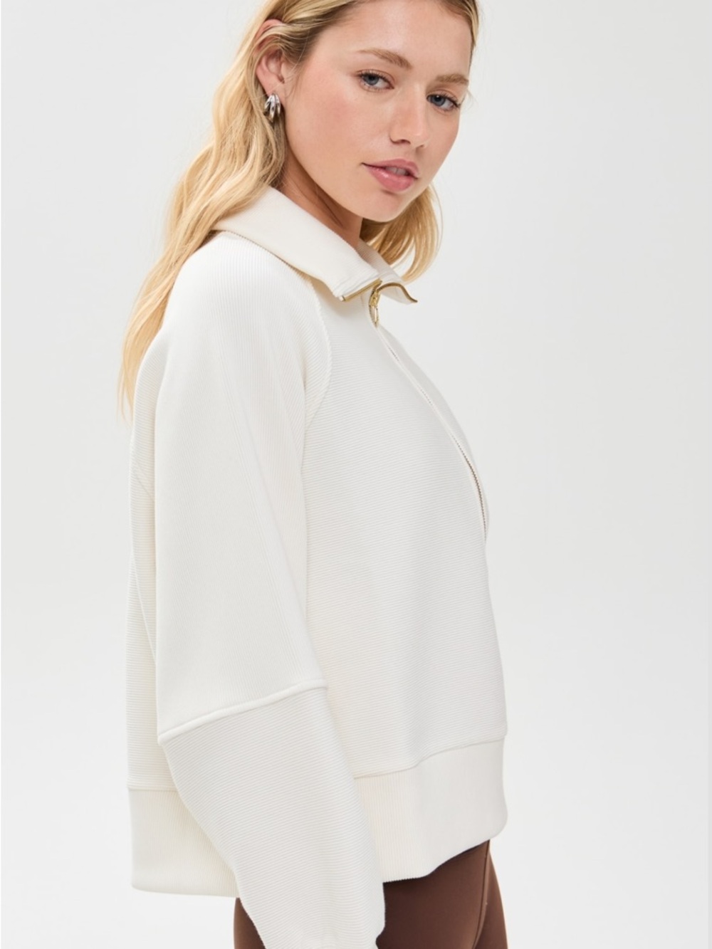 Varley Milano Half Zip Sweater - Picture 2 of 9